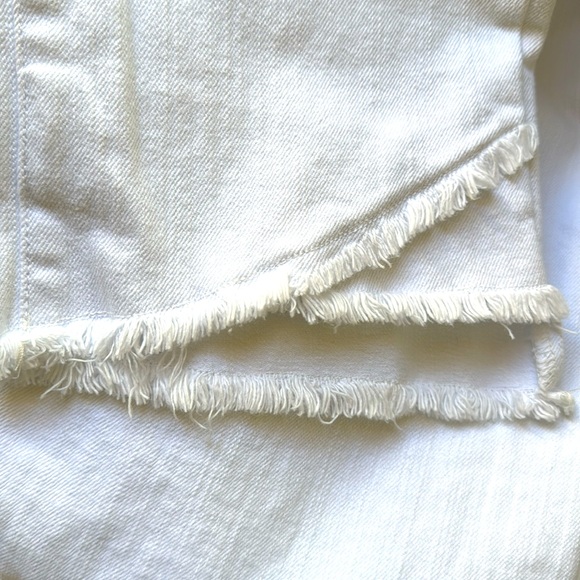 Slim-sation size 16 ankle jeans with fringe hem - Picture 8 of 11